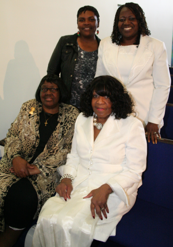 Intercessors: Minister Virginia Guiles (Director), Deacon Eva White, Sis. Annette McMillan, Sis. Millie Coles, (Deacon Rita Cunningham photo unavailable)